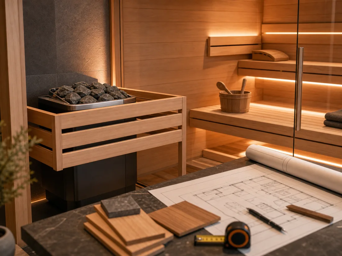 Saunaofen kaufen: Holz, elektrisch, Leistung und Steuerung mit passender Sauna-Lösung